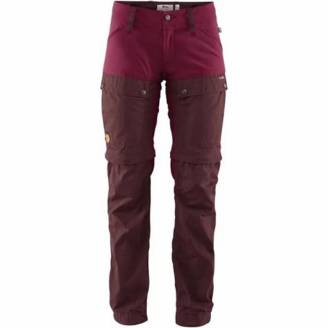 Fjallraven Keb Hiking Pants Red Singapore For Women (SG-589388)